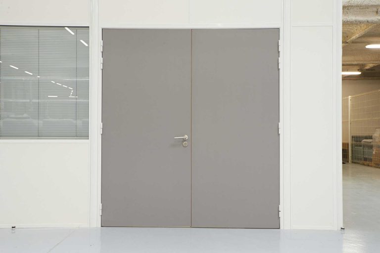 Cloisons amovibles blocs portes  double  hauteur standard 